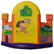 dora inflatable jumping castle